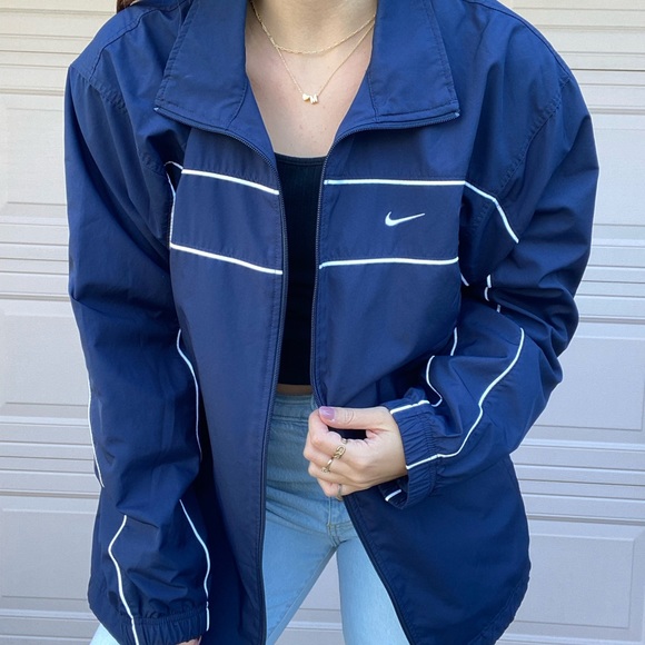 Vintage Silver Bar Nike Windbreaker - Picture 4 of 5